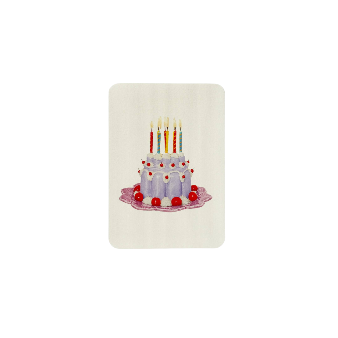 Blancmange Greeting Card