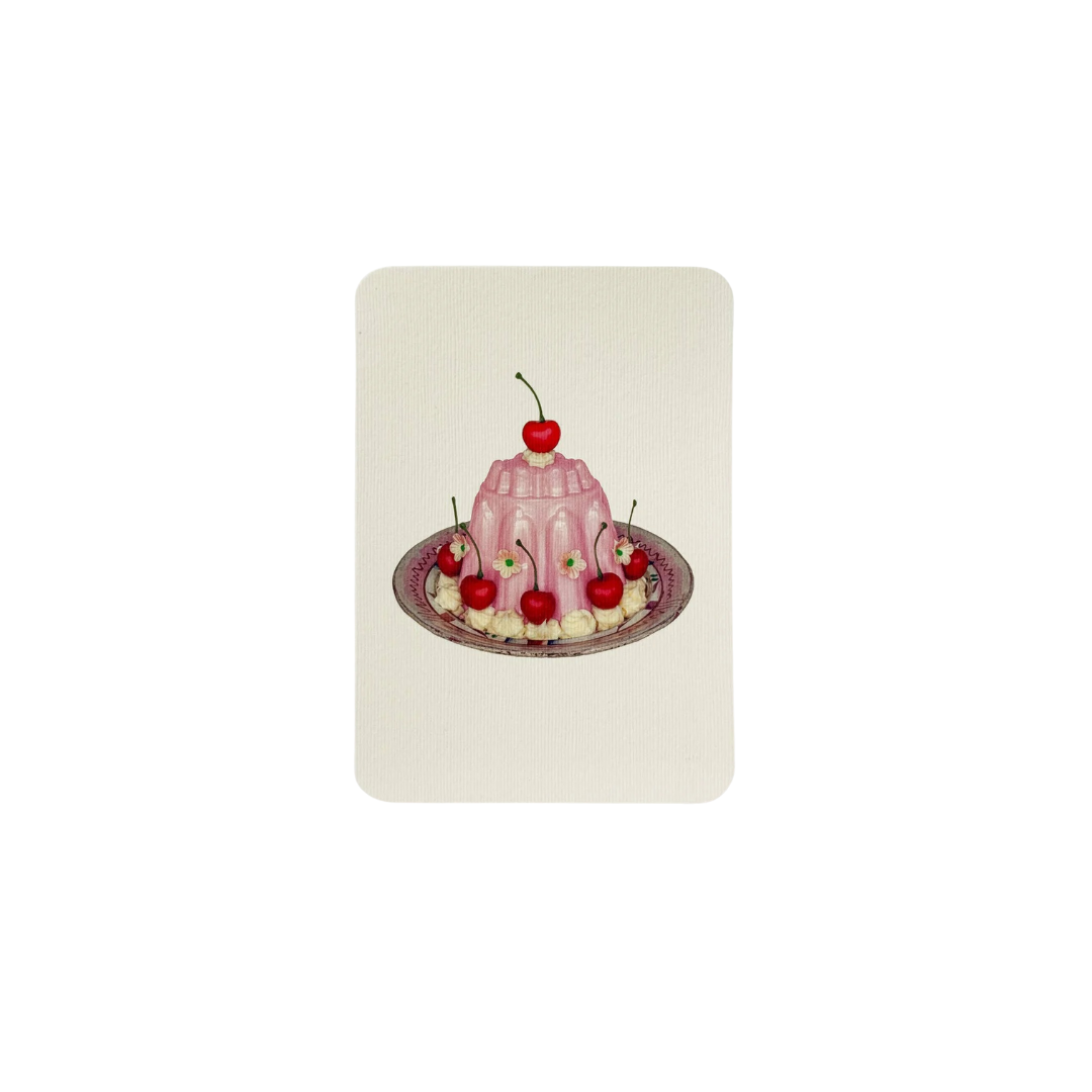 Blancmange Greeting Card