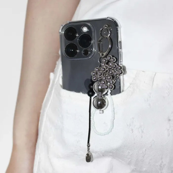 [Nariobjet] Nareaf Silver Bell Keychain