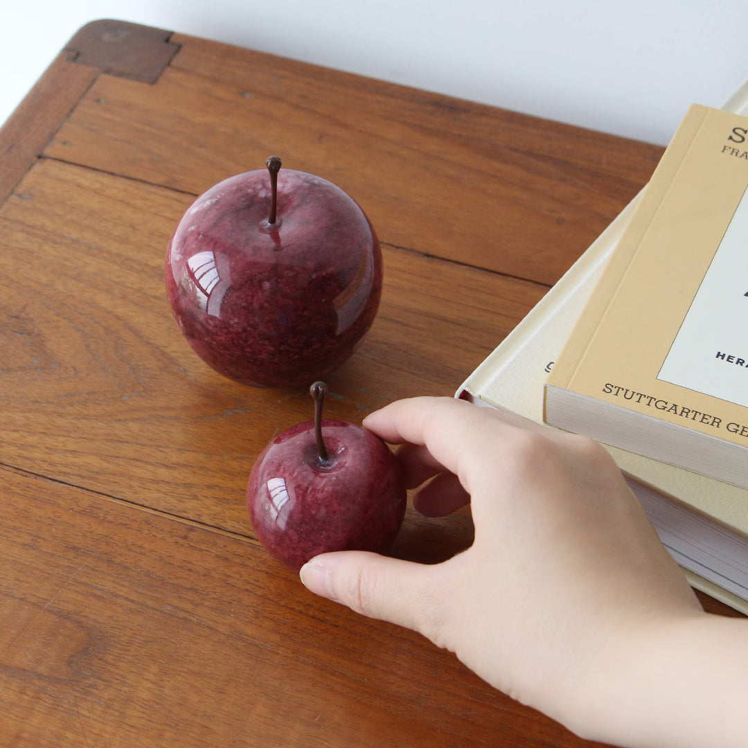 Marble Apple Red Large