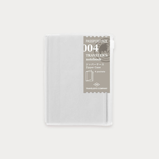 Traveler's Notebook Refill 004 - Zipper Case - Passport Size