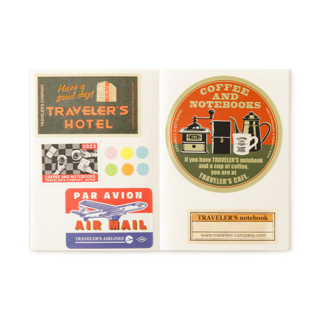 Traveler's Notebook Refill 017 - Sticker Release Paper - Passport Size