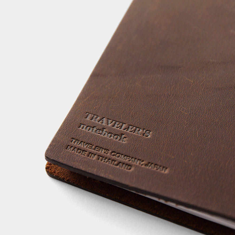 Traveler's Notebook Leather Cover Starter Kit - Brown - Passport Size