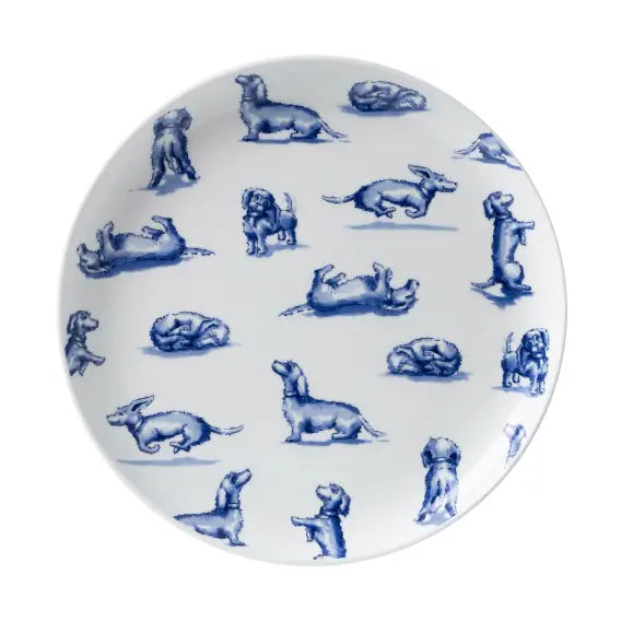 Dachshund Nhaan Breakfast Plate