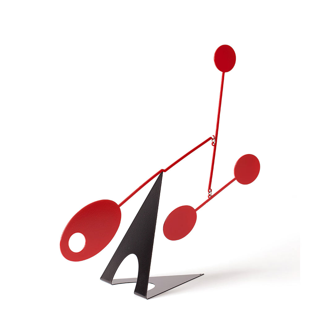 Elliptical Desktop Mobile Red/Black