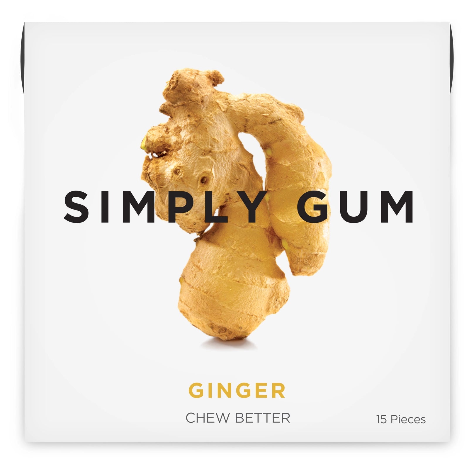 Ginger Chewing Gum - Natural + Plastic-Free