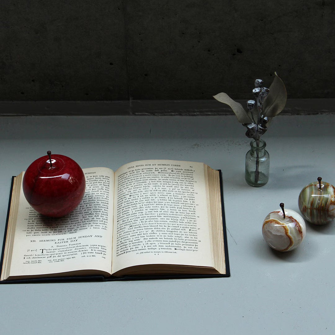 Marble Apple Red Small