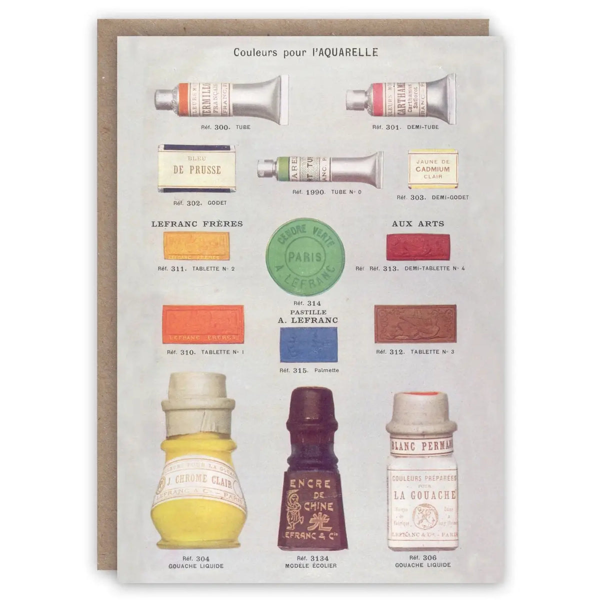 Watercolours Card