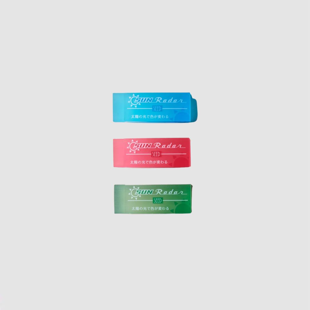Sun Radar Colour-Changing Eraser