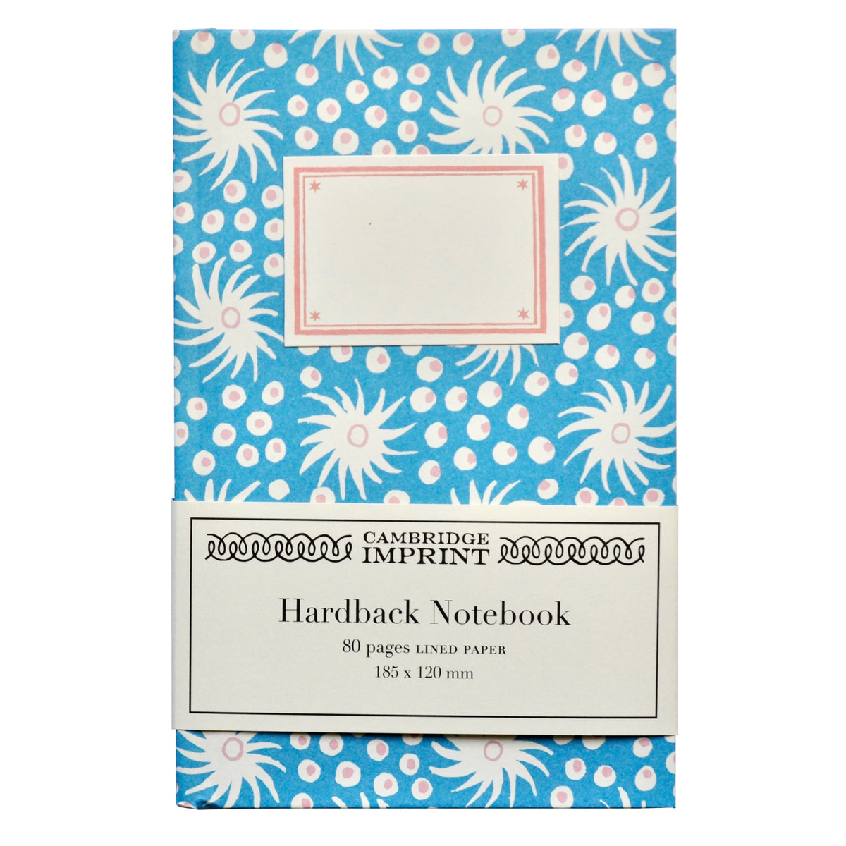 Hardback Notebook Milky Way Blue/Old Red (Lined)