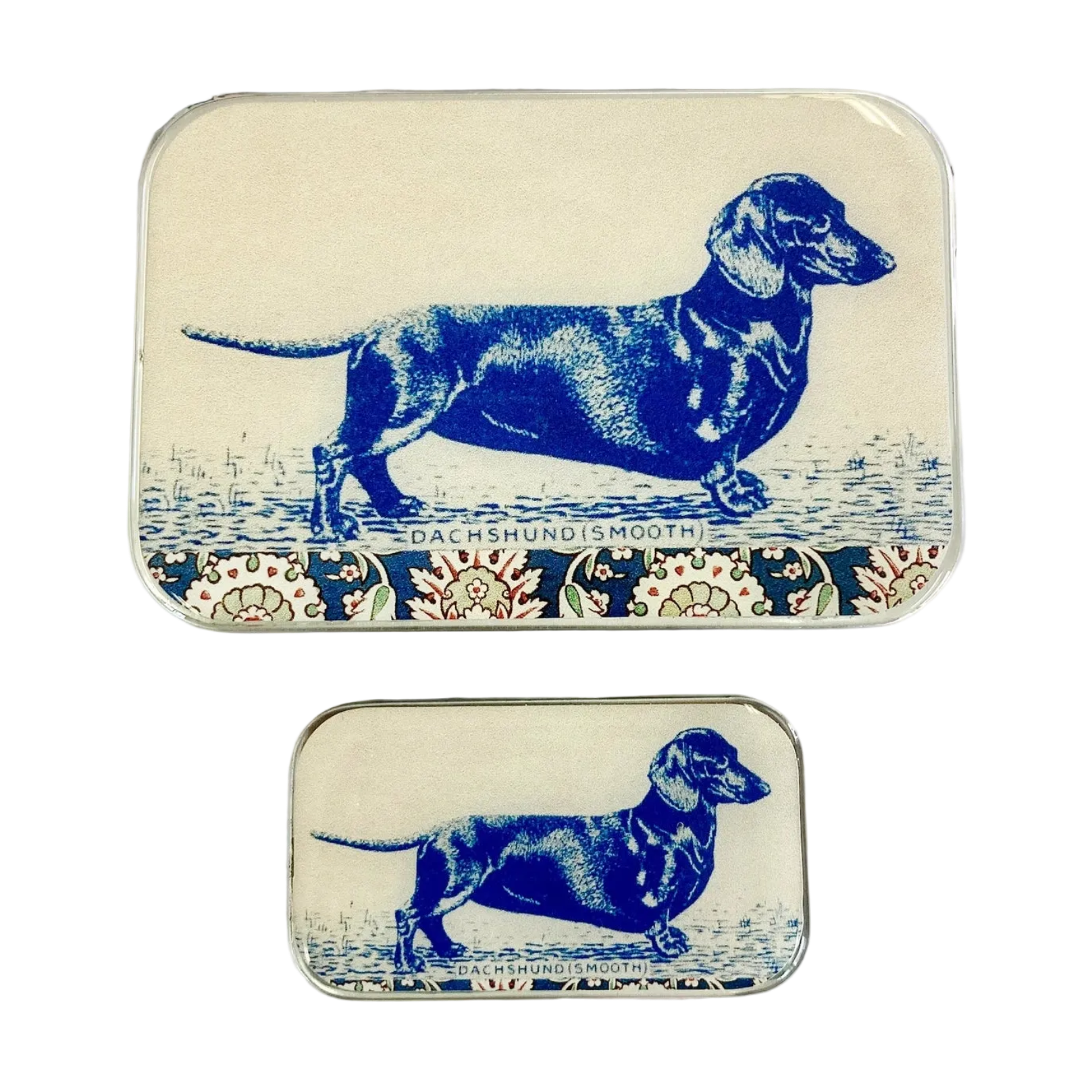Dachshund Notions Tin
