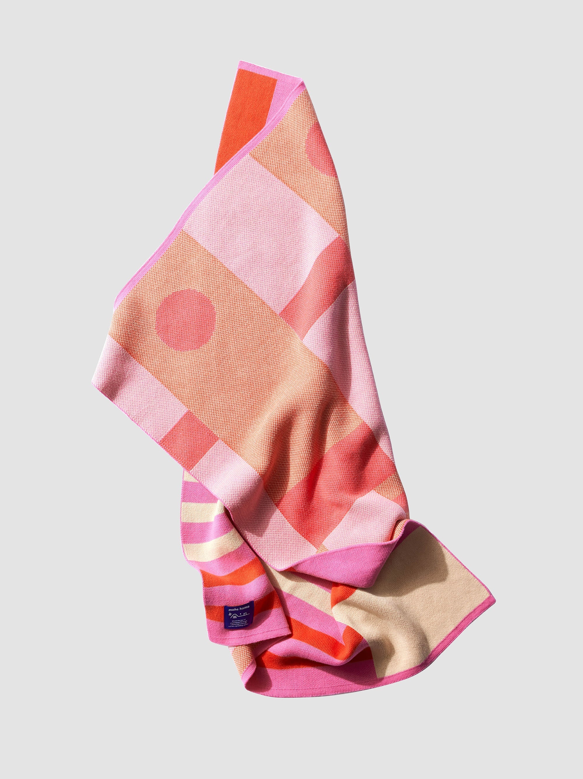 Pink Door Cotton Blanket