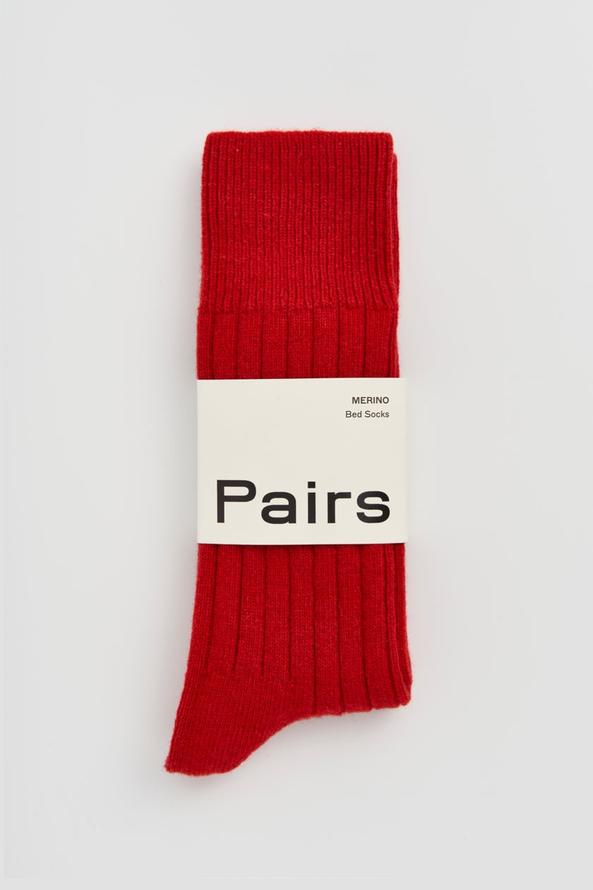 Pairs Merino Bed Socks