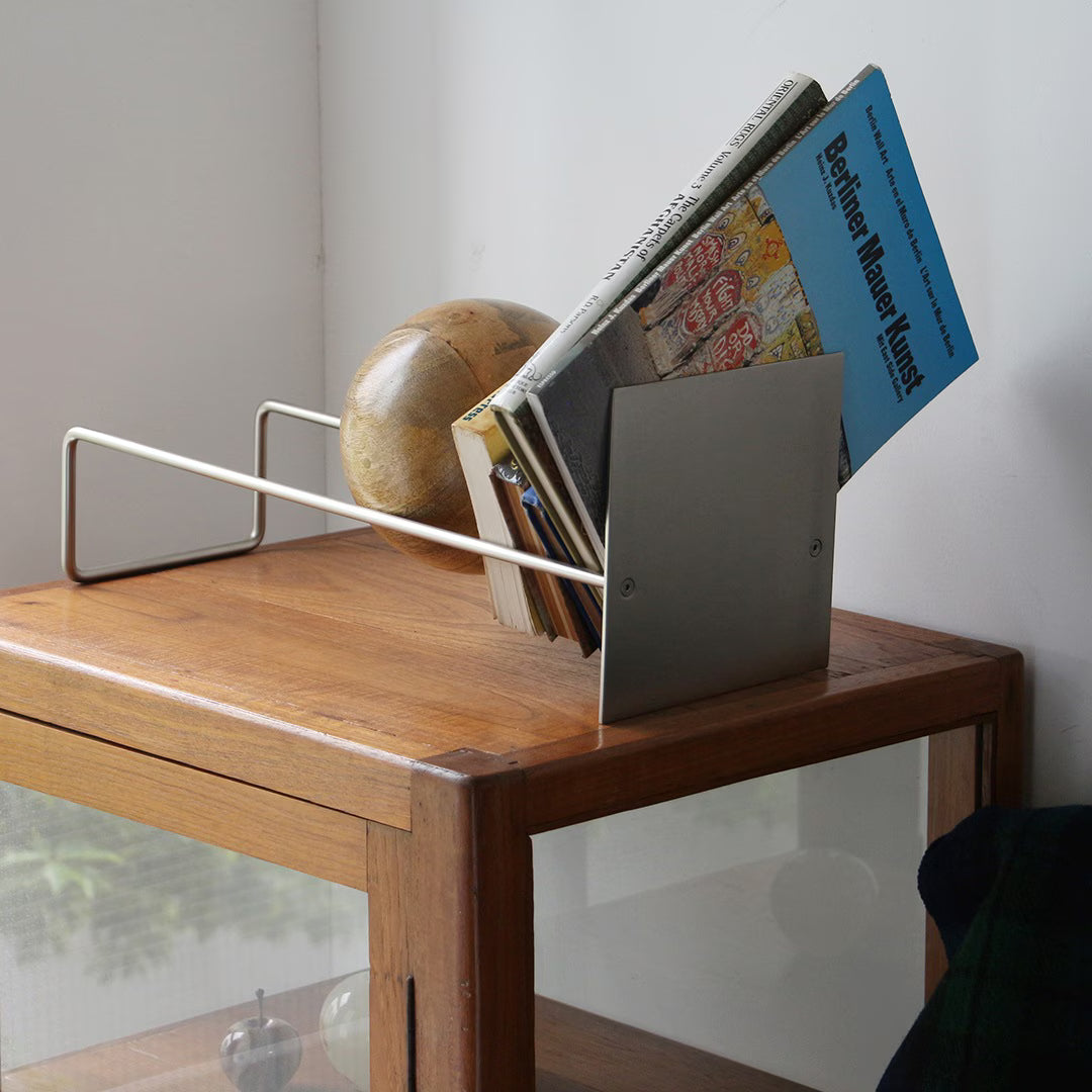 Slope Bookend Silver