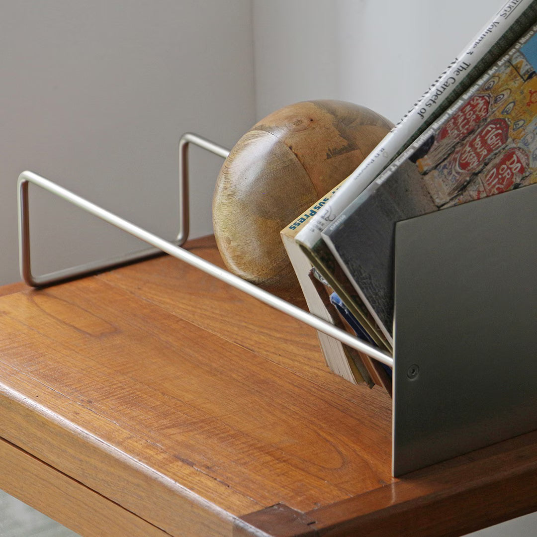 Slope Bookend Silver