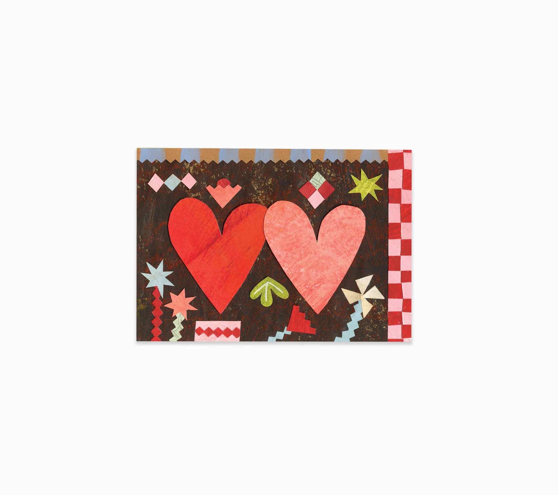 Two Hearts Mini Card