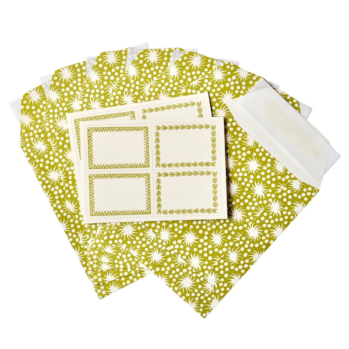 Seed Envelopes in Animalcules Bawden Green with Labels