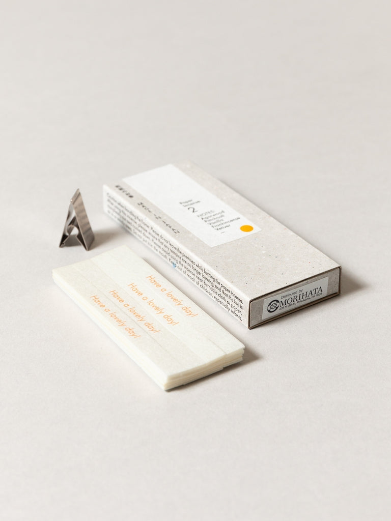 Washi Paper Incense Strips - #2 Elegant Agarwood