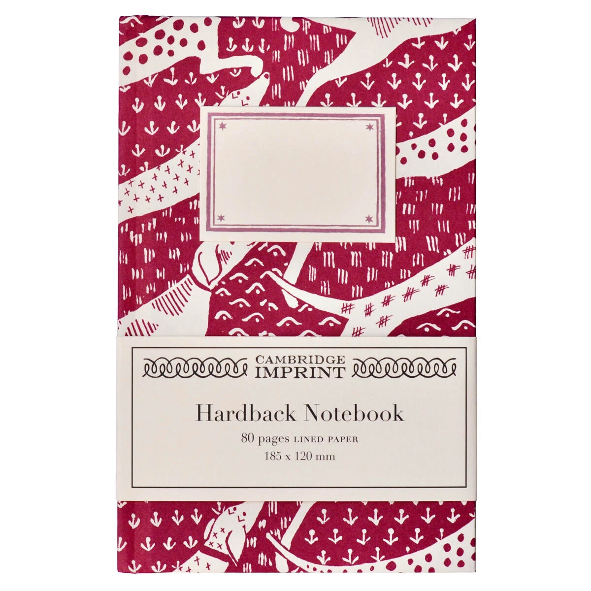 Hardback Notebook Dogs Blackcurrant Squash (Lined)
