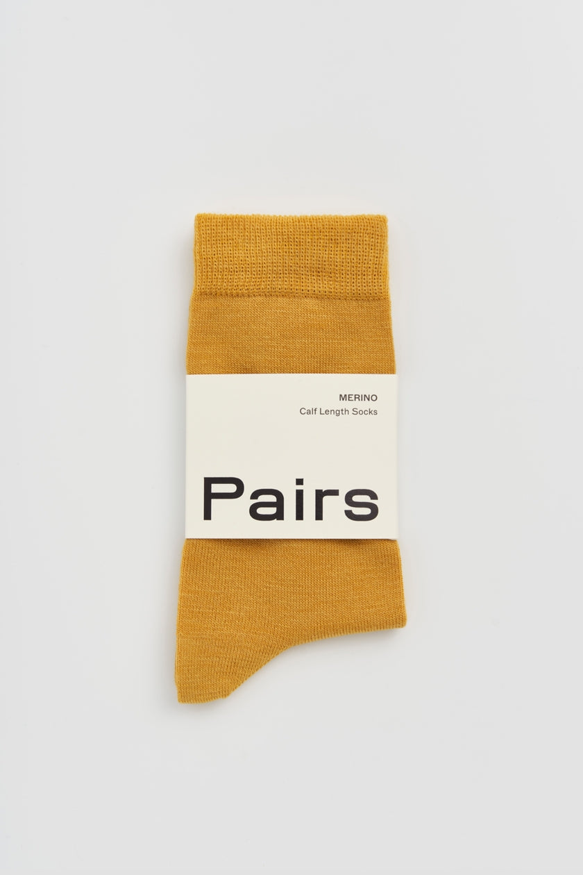 Pairs Merino Calf Length Socks