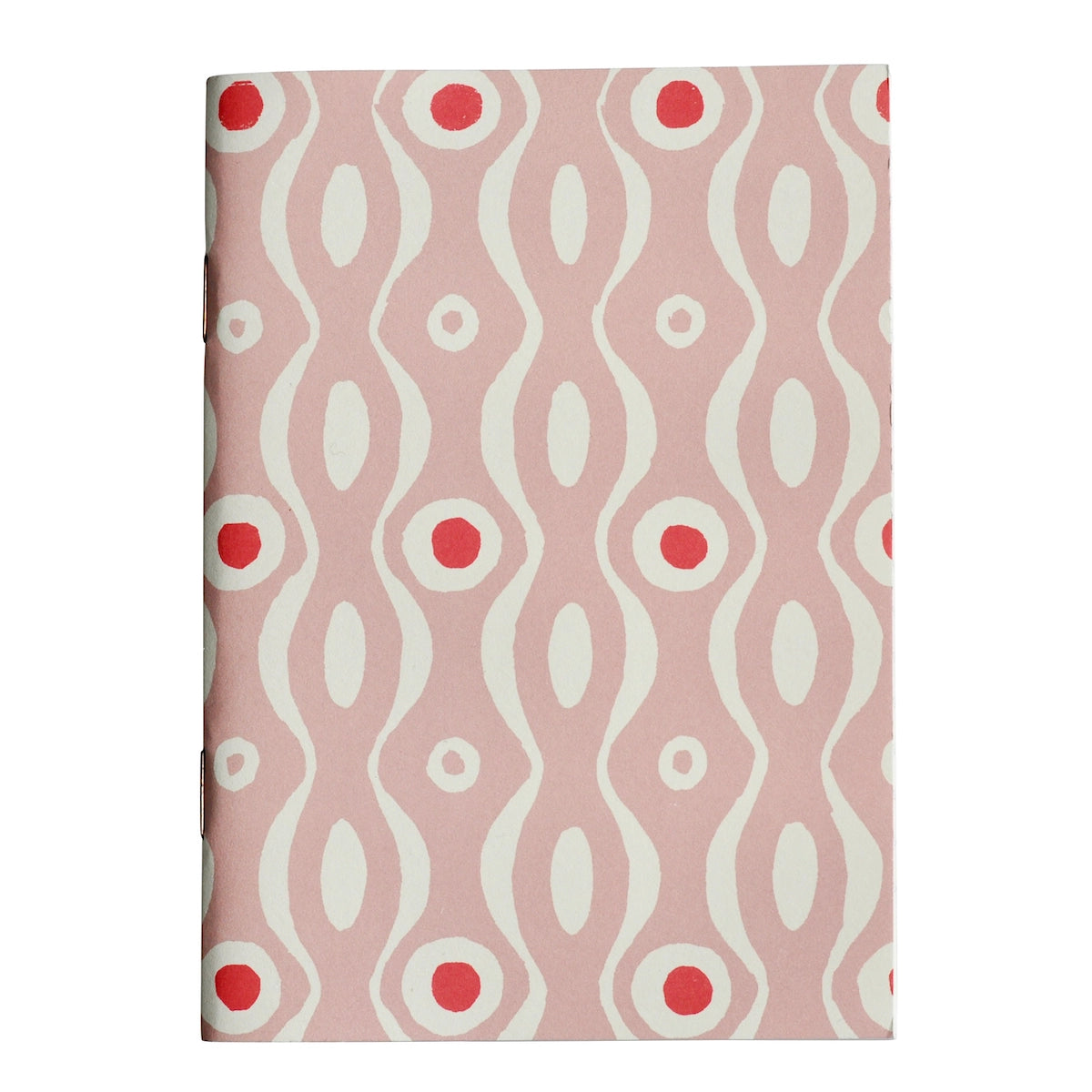 Pocket Notebook Persephone Pale Pink and Raspberry