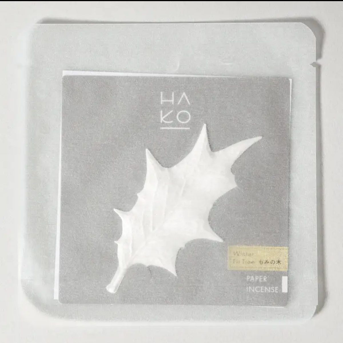 Ha Ko Paper Incense - Winter, Fir Tree