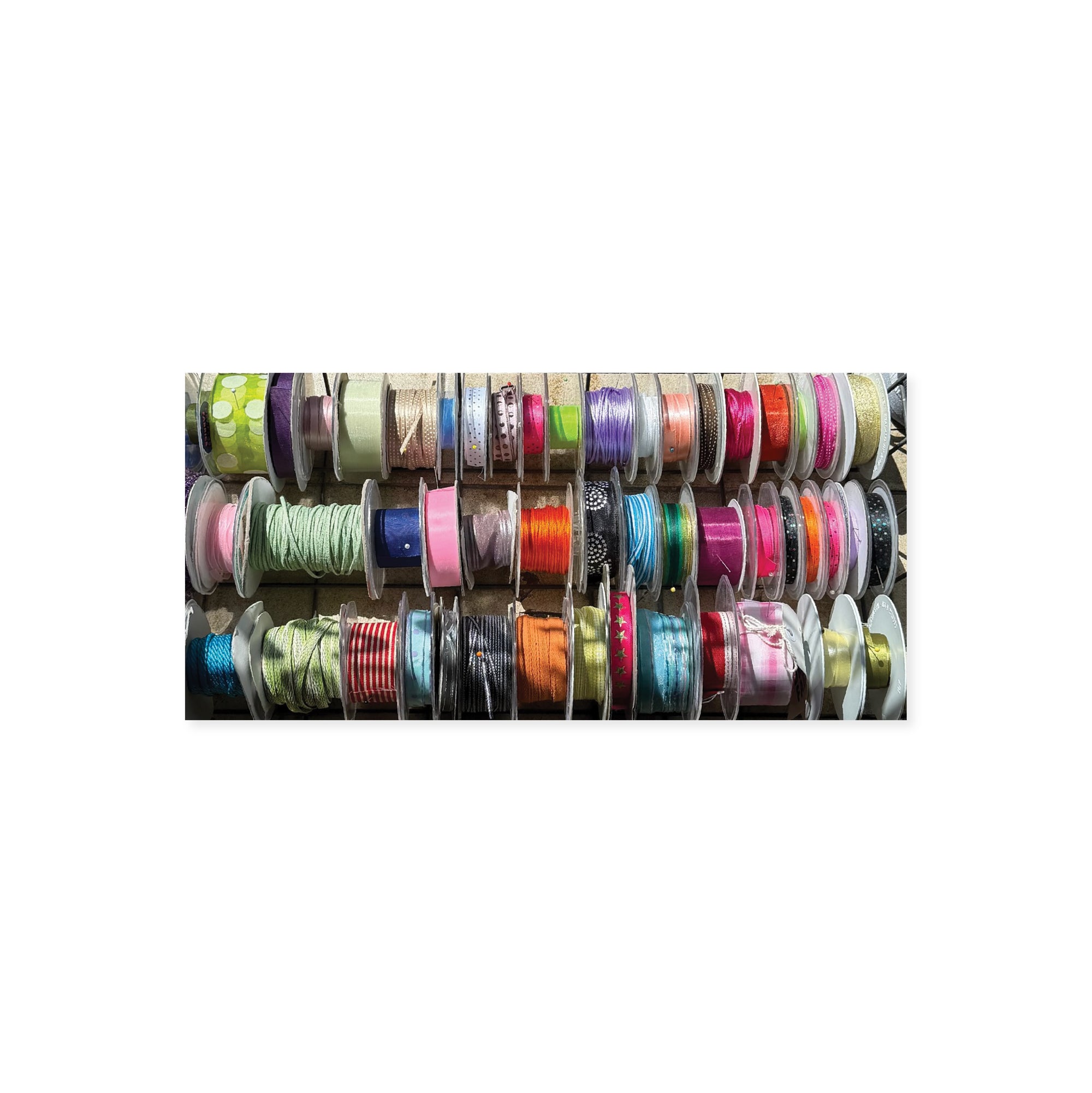 RIBBON SPOOL POSTCARD