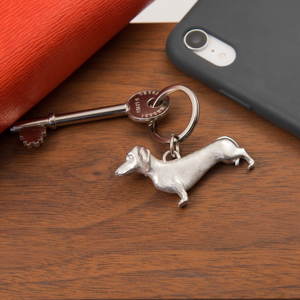 Dachshund Key Ring