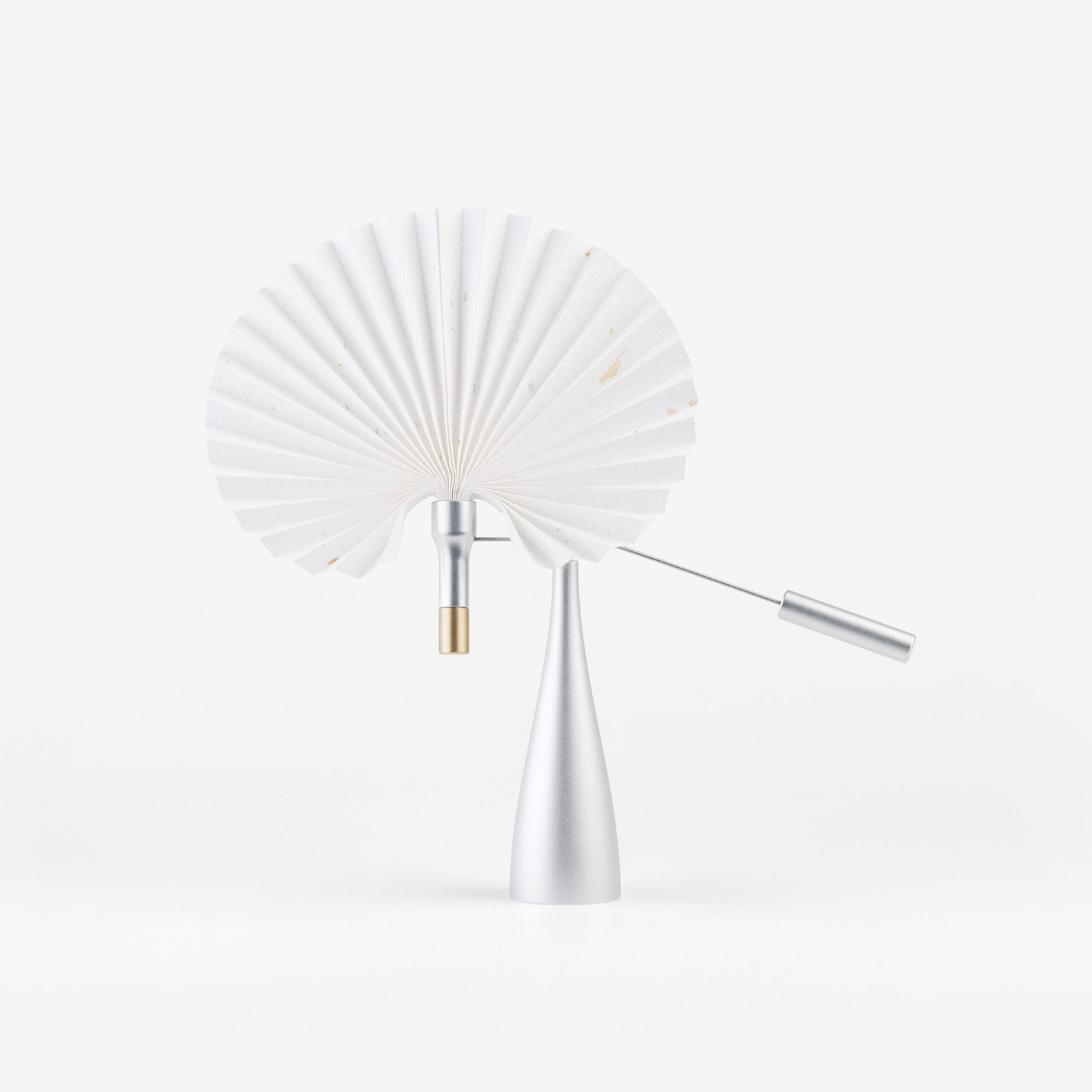 Washi White Kami Kinetic Diffuser, White Ginko