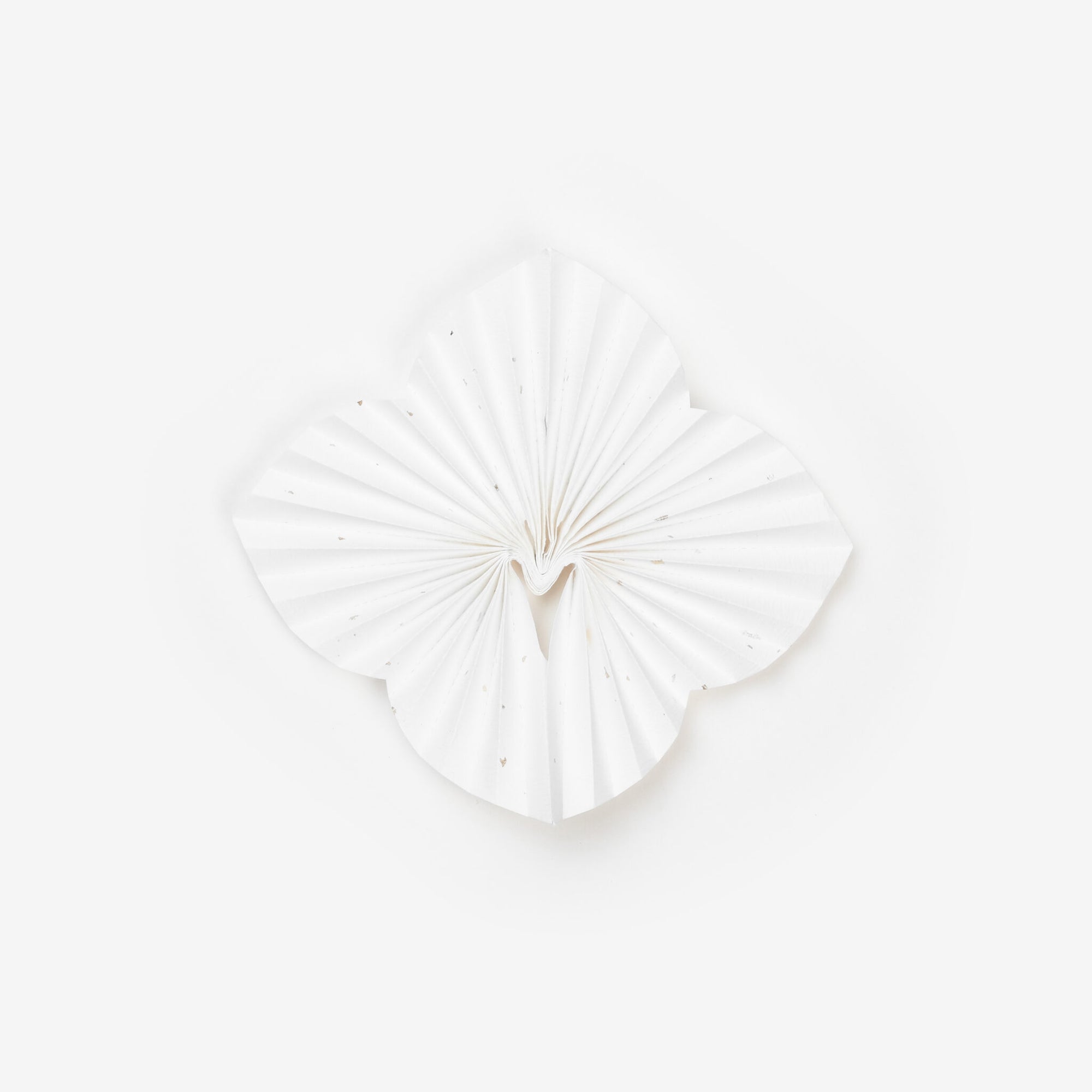 Classic Kami Origami Paper Flower, White Persimmon