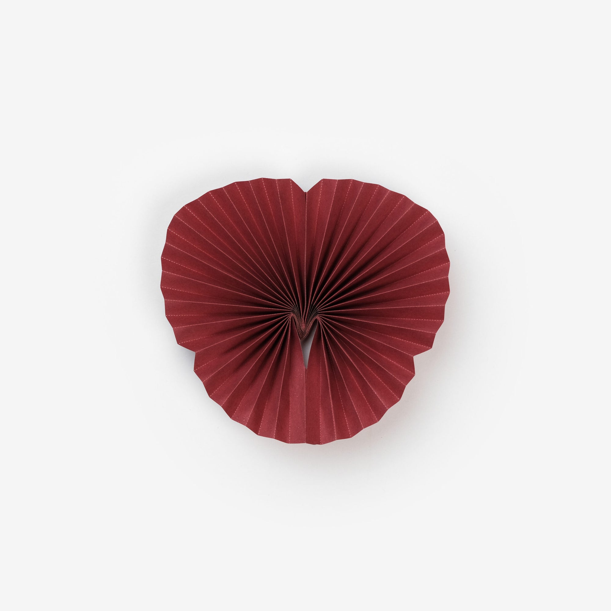Classic Kami Origami Paper Flower, Red Rose