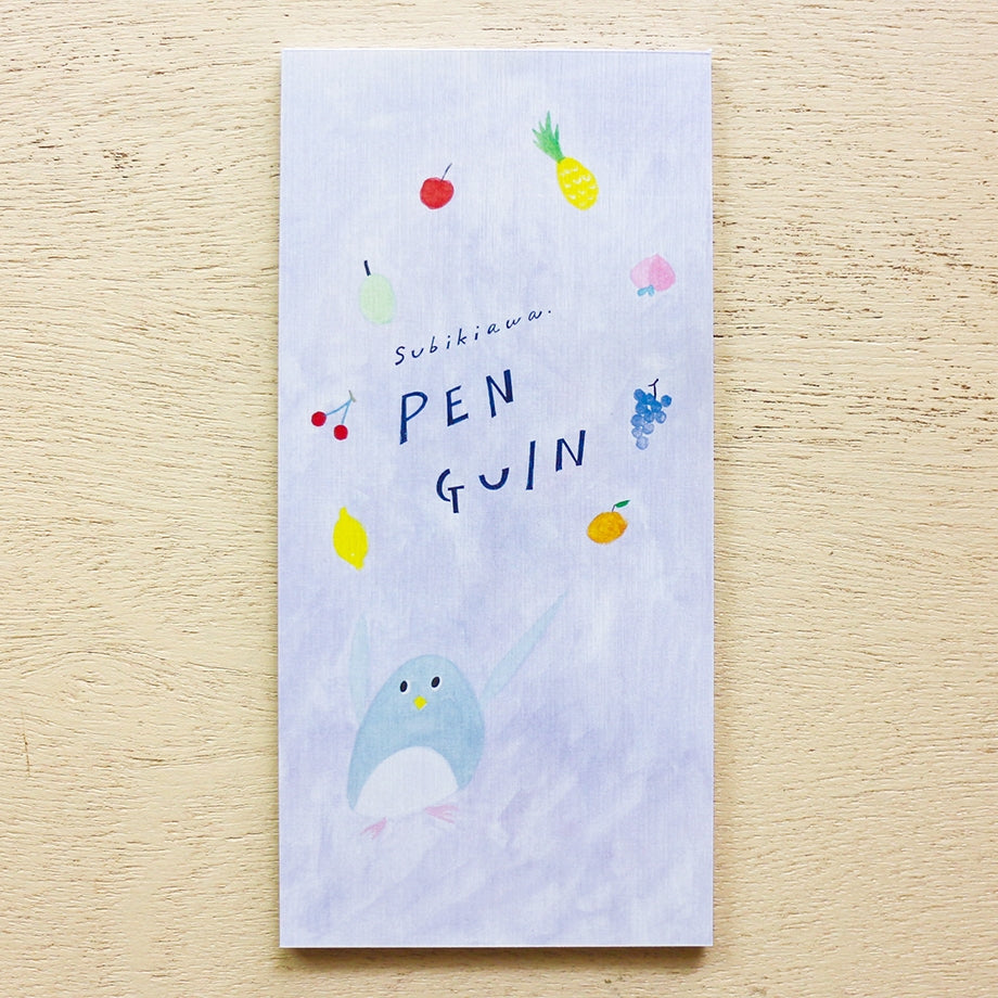 Cozyca Subikiawa. Letter Paper Pad - Penguin