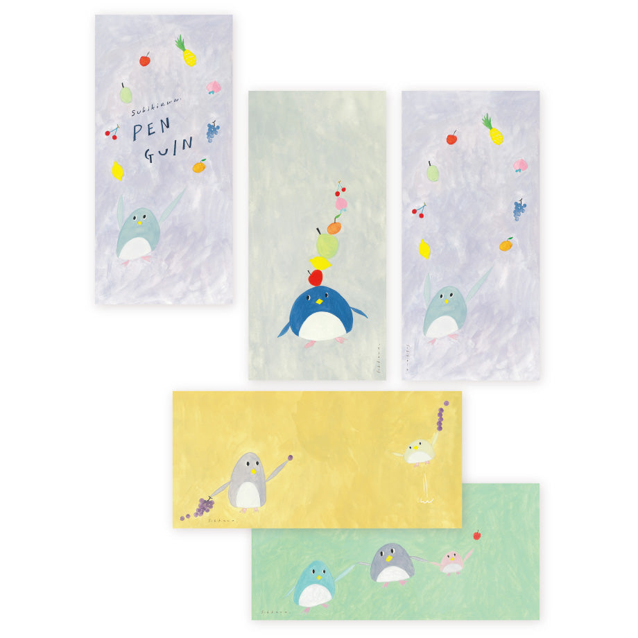 Cozyca Subikiawa. Letter Paper Pad - Penguin