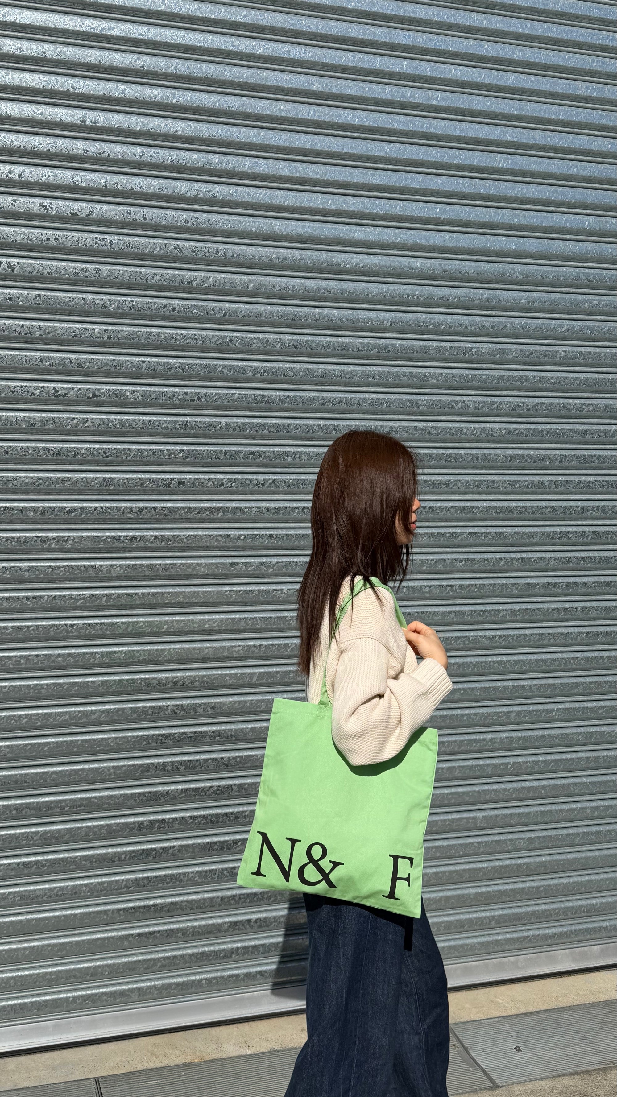 Near&Far Original Logo Bag Mint