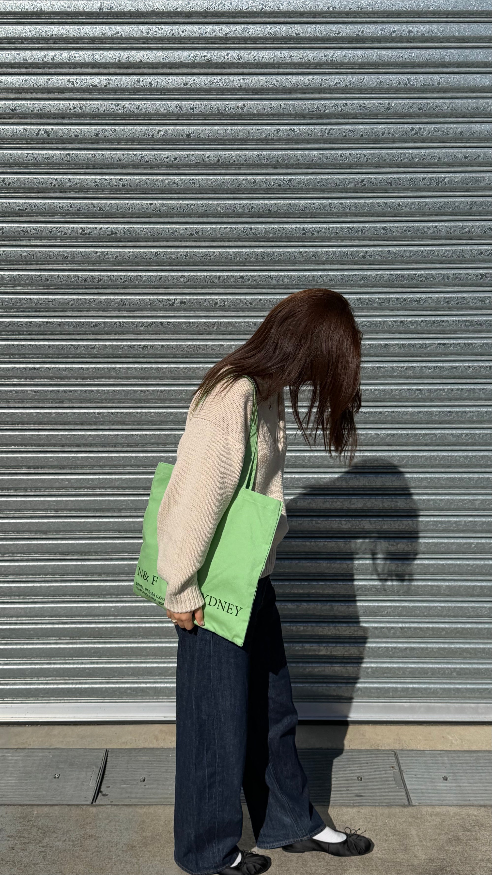 Near&Far Original Logo Bag Mint