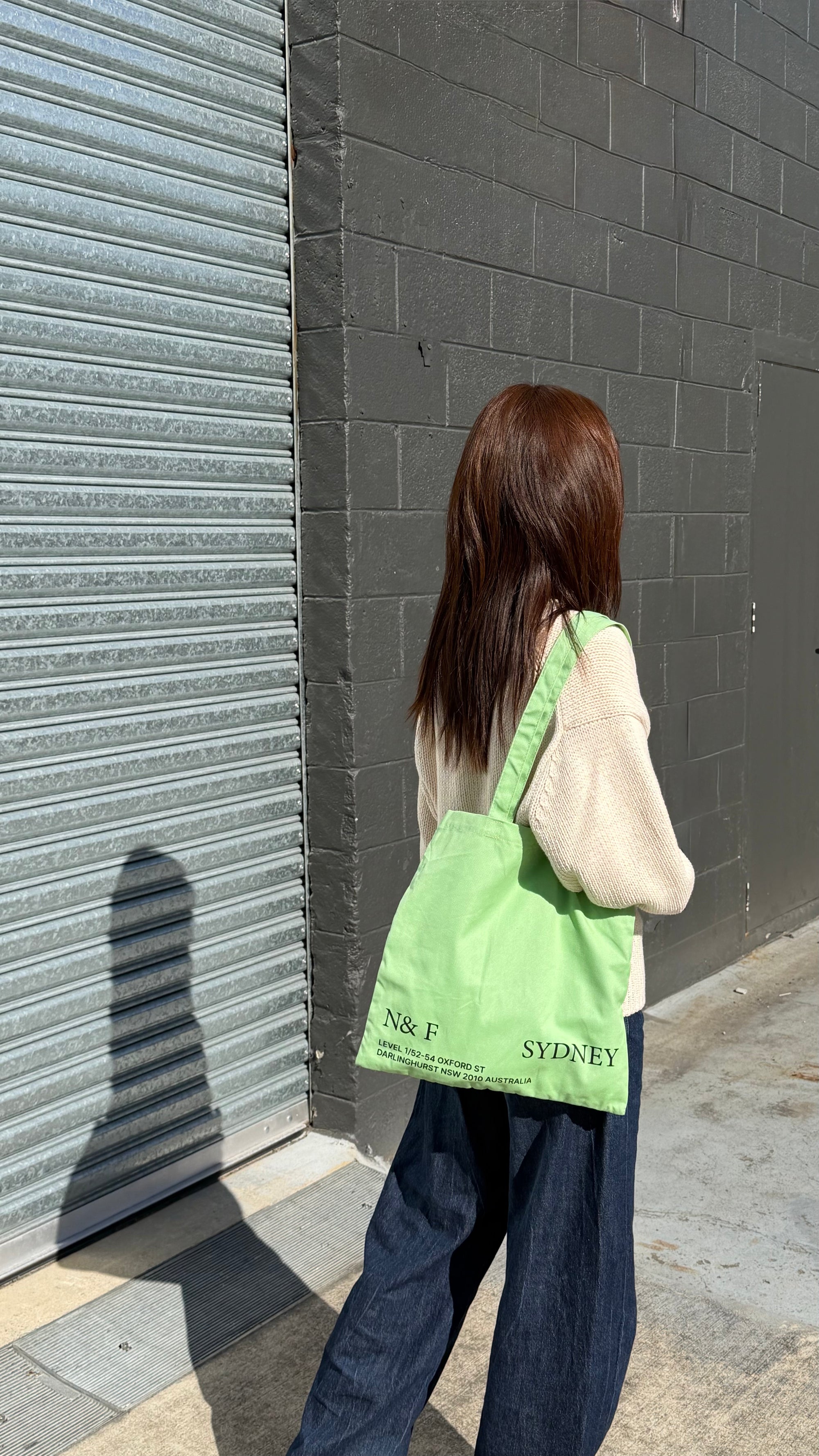 Near&Far Original Logo Bag Mint