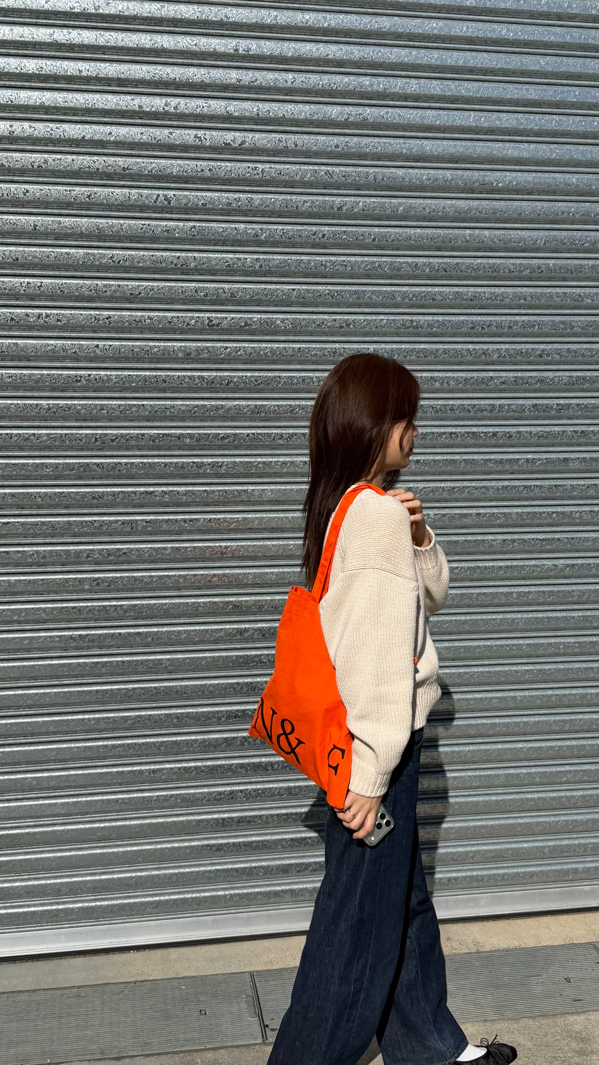 Near&Far Original Logo Bag Orange
