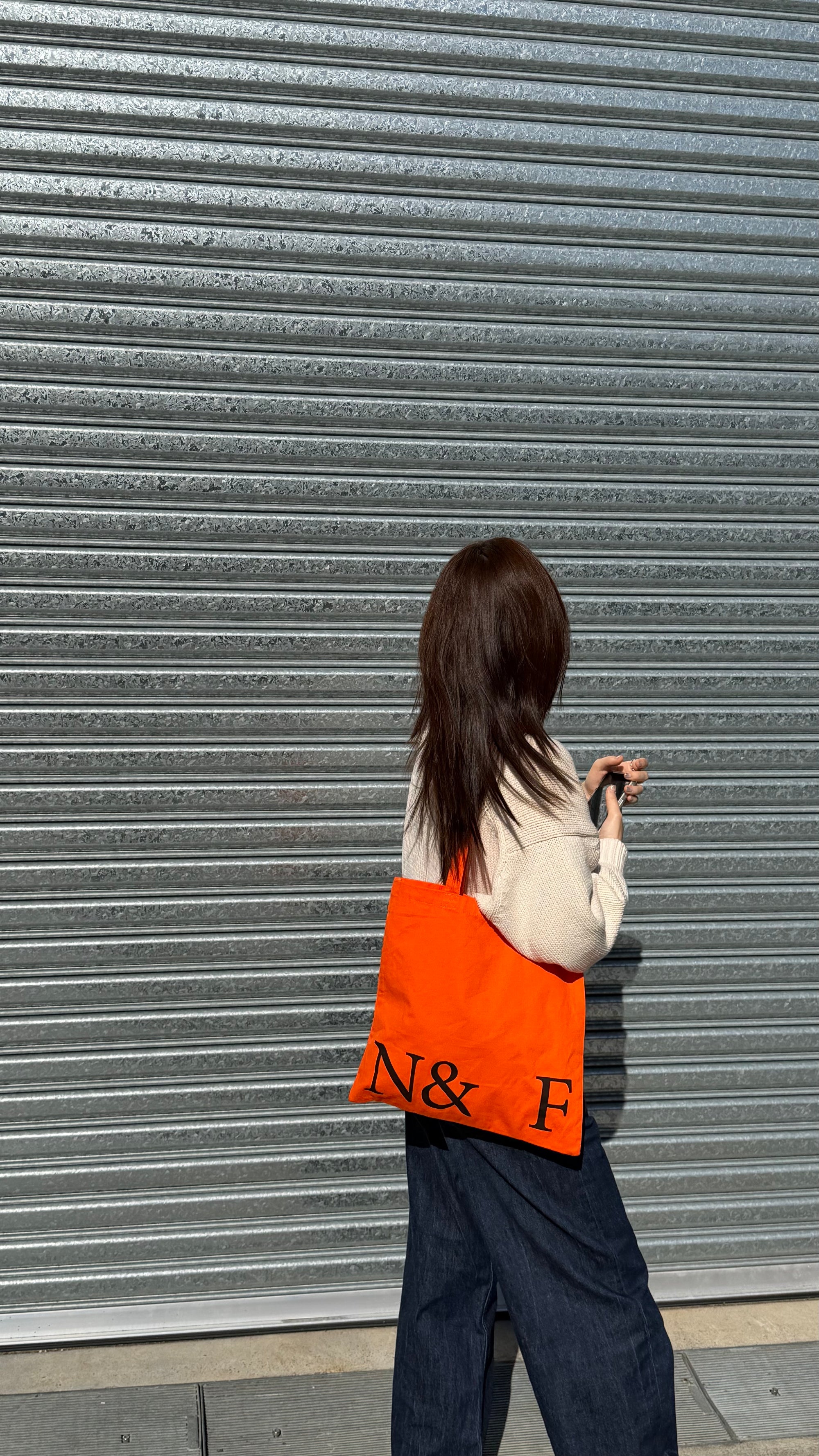 Near&Far Original Logo Bag Orange