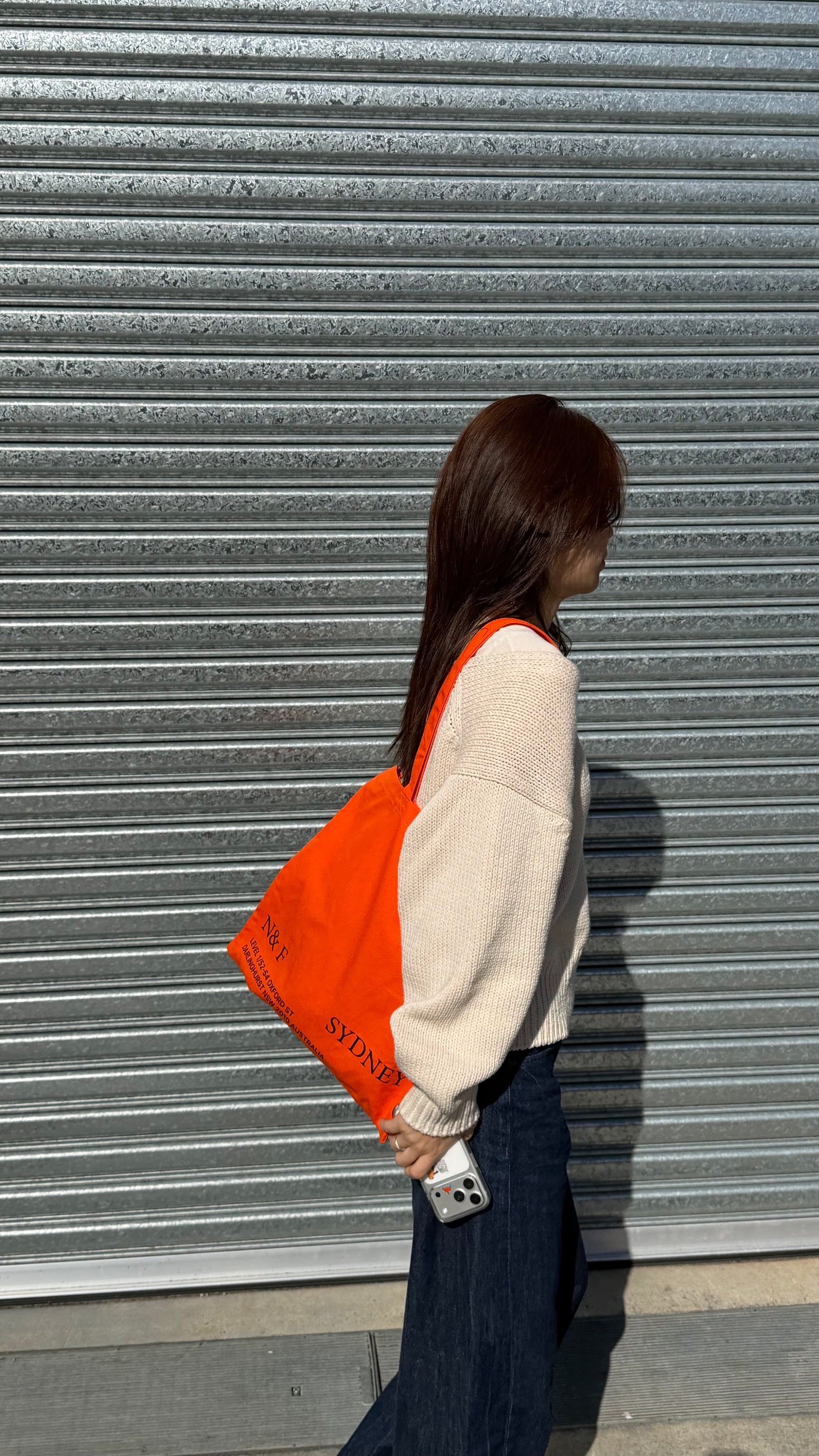 Near&Far Original Logo Bag Orange