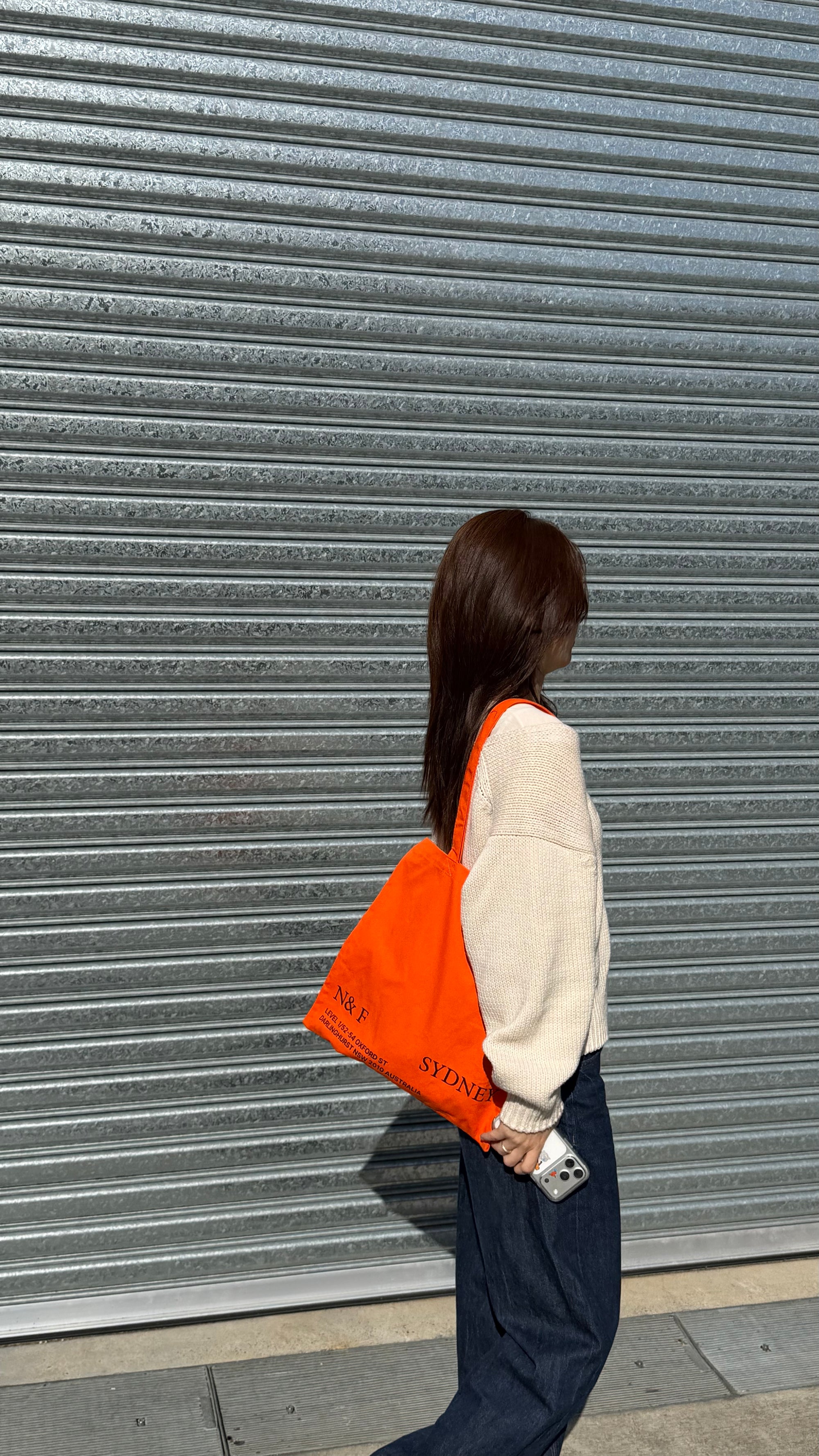 Near&Far Original Logo Bag Orange