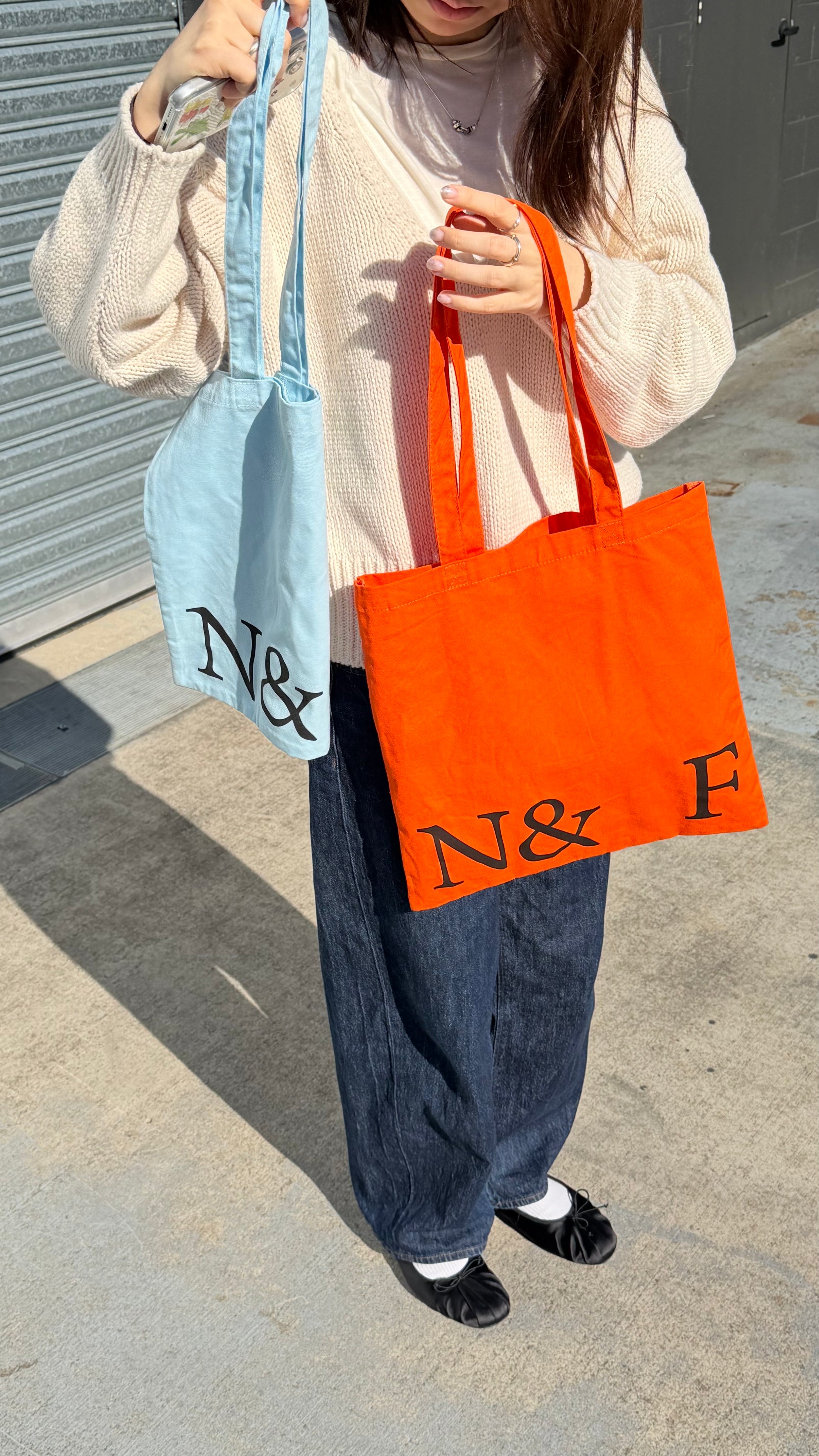 Near&Far Original Logo Bag Orange