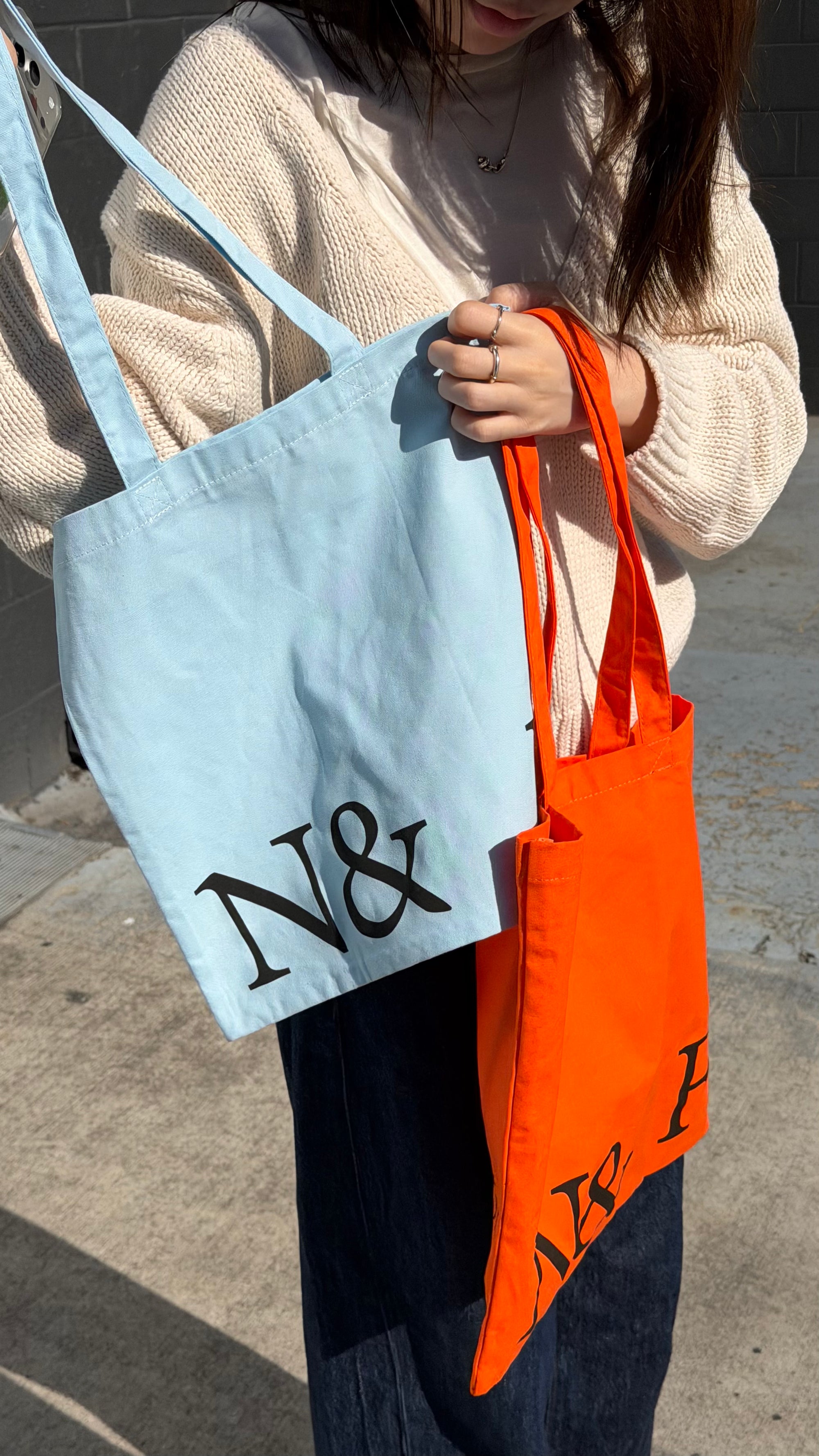 Near&Far Original Logo Bag Ice