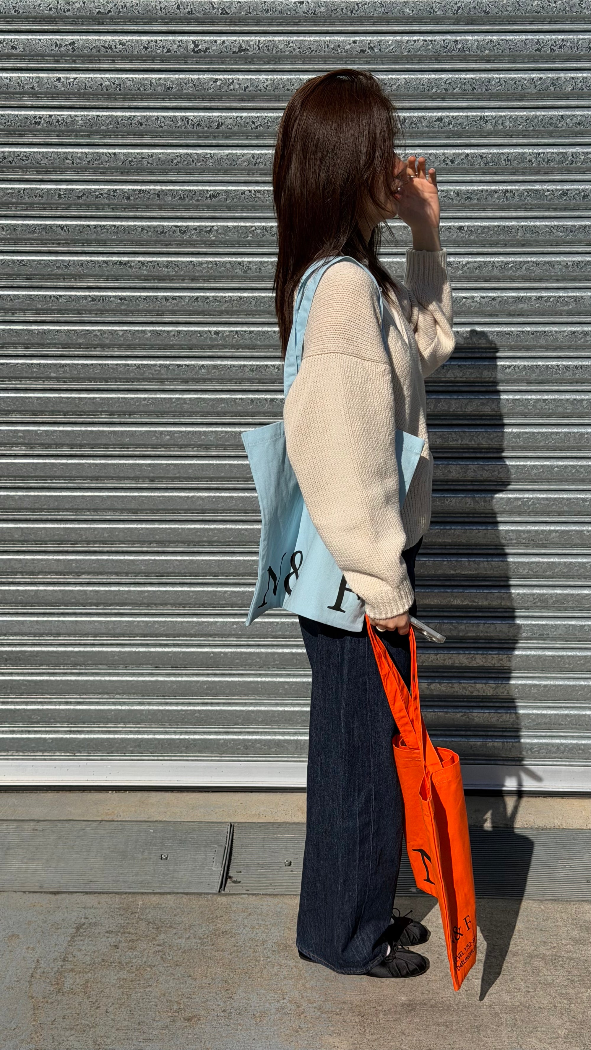 Near&Far Original Logo Bag Orange