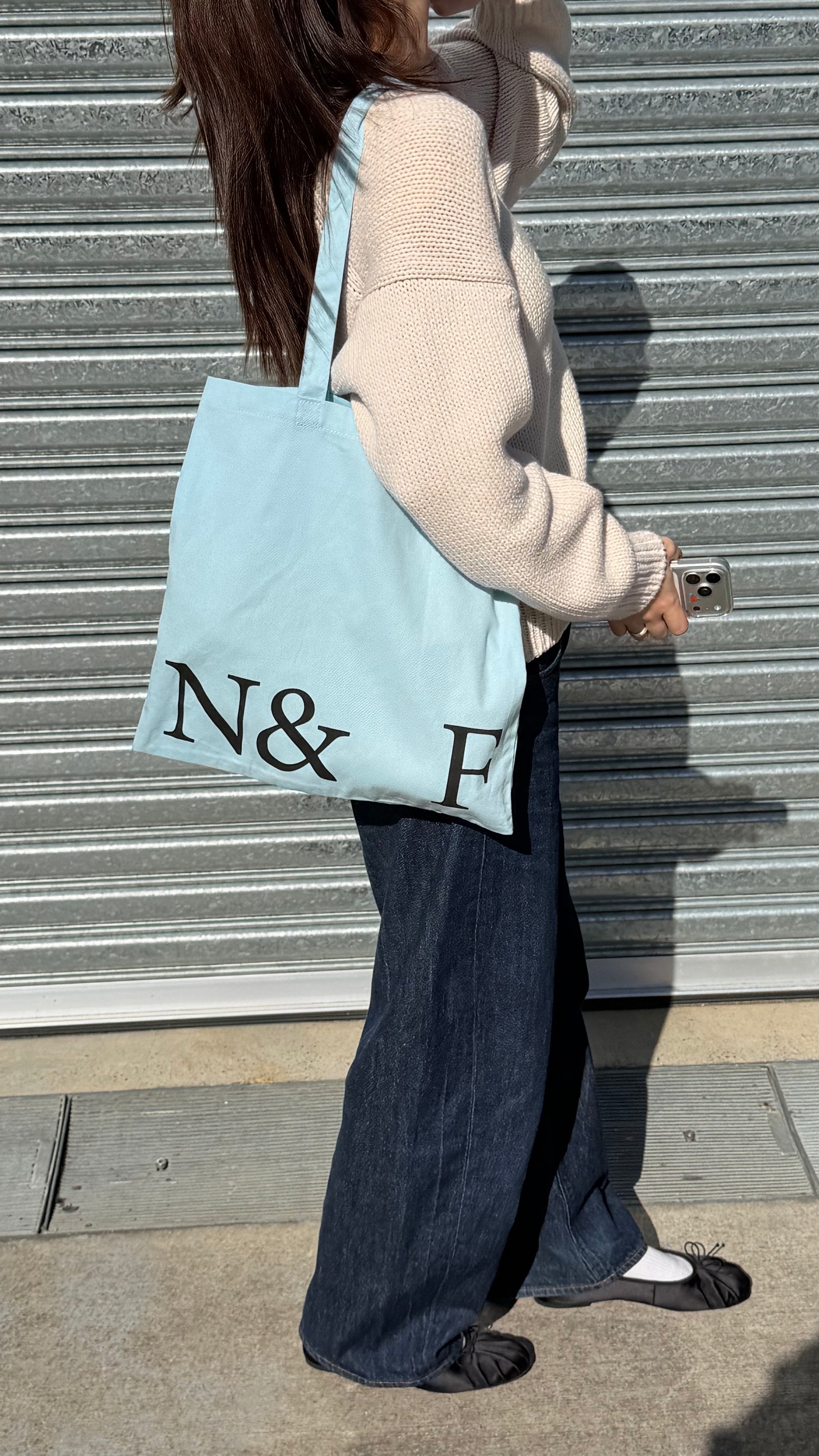 Near&Far Original Logo Bag Ice