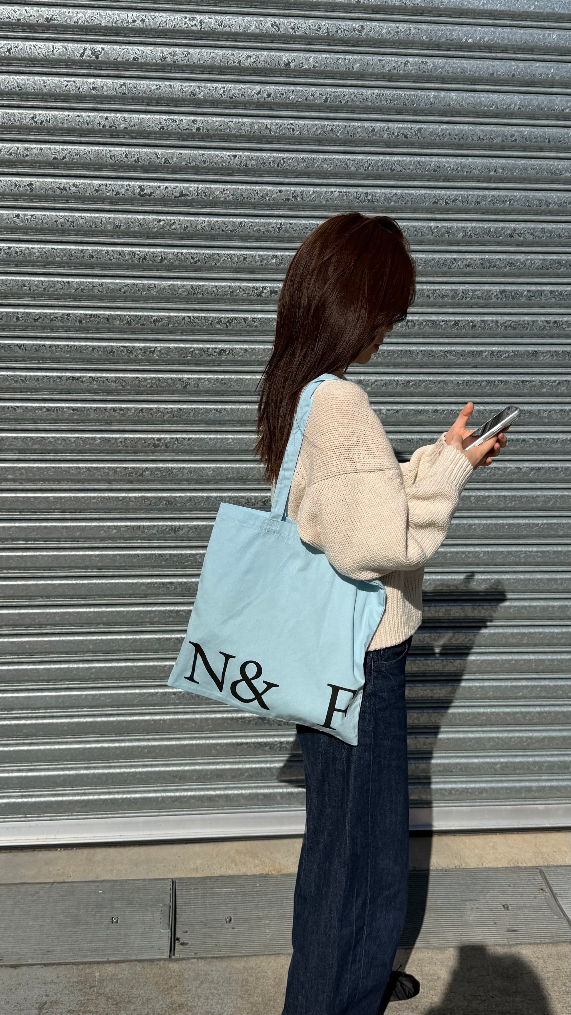 Near&Far Original Logo Bag Ice