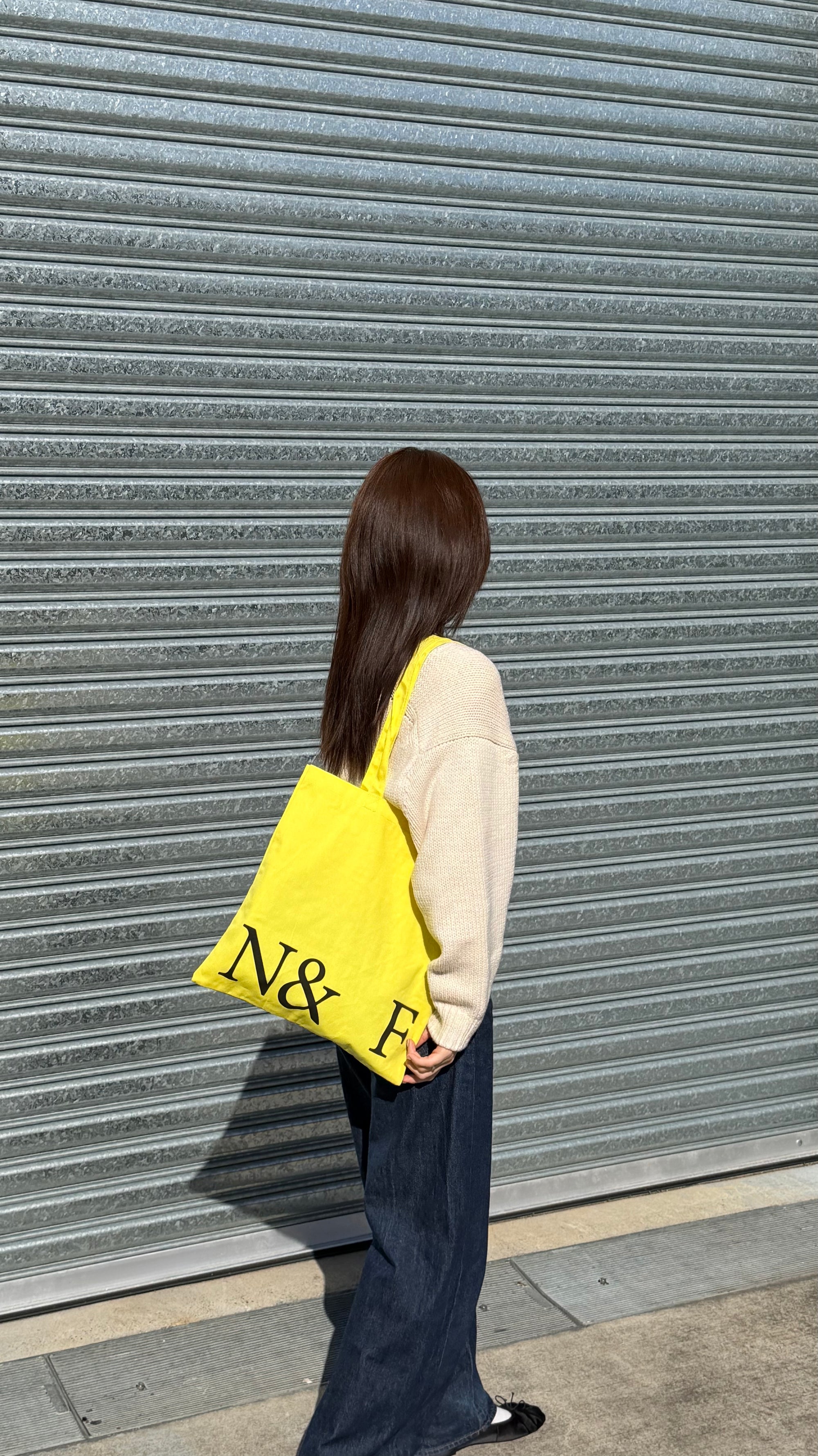 Near&Far Original Logo Bag Lemon
