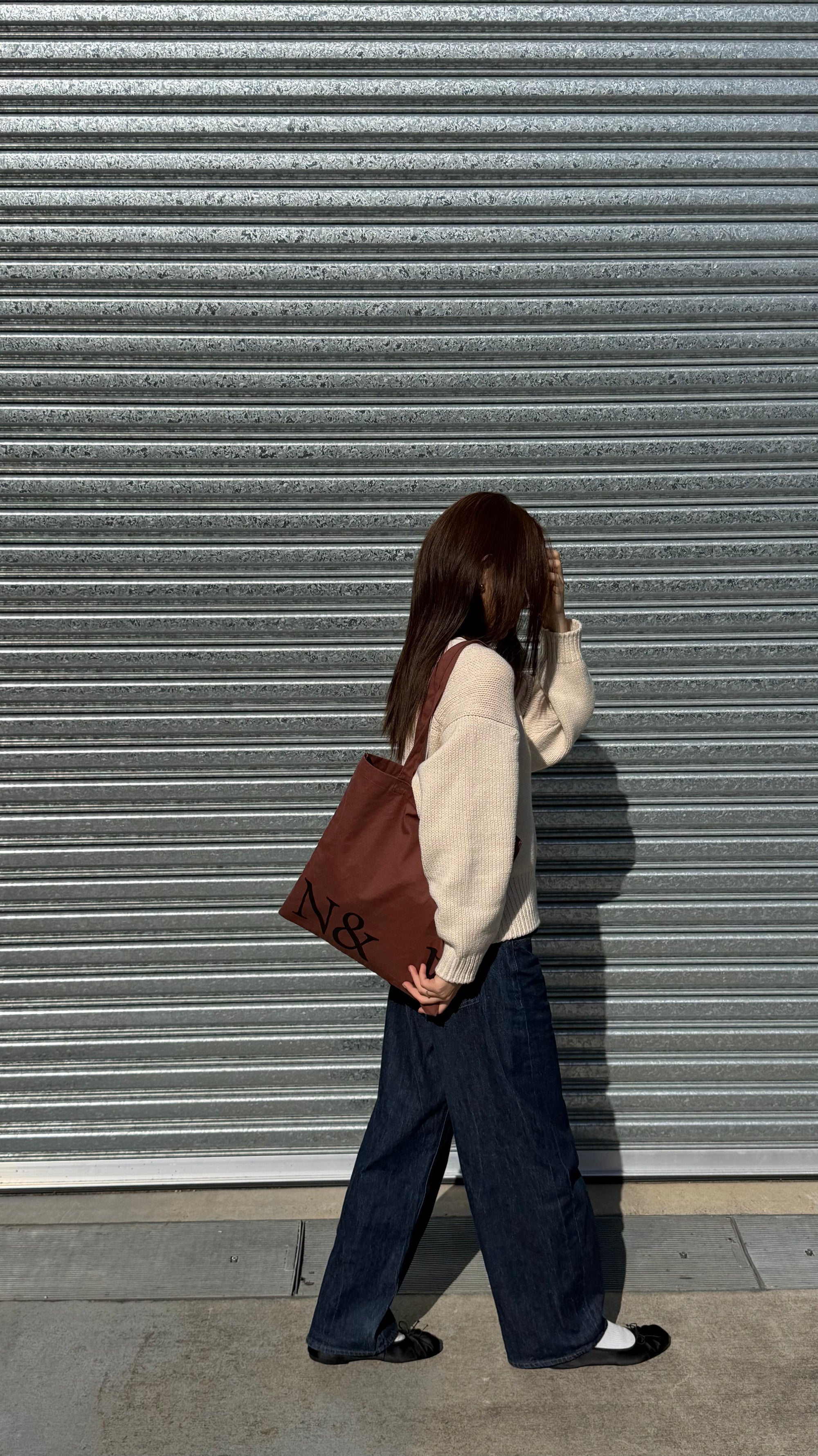 Near&Far Original Logo Bag Chocolate
