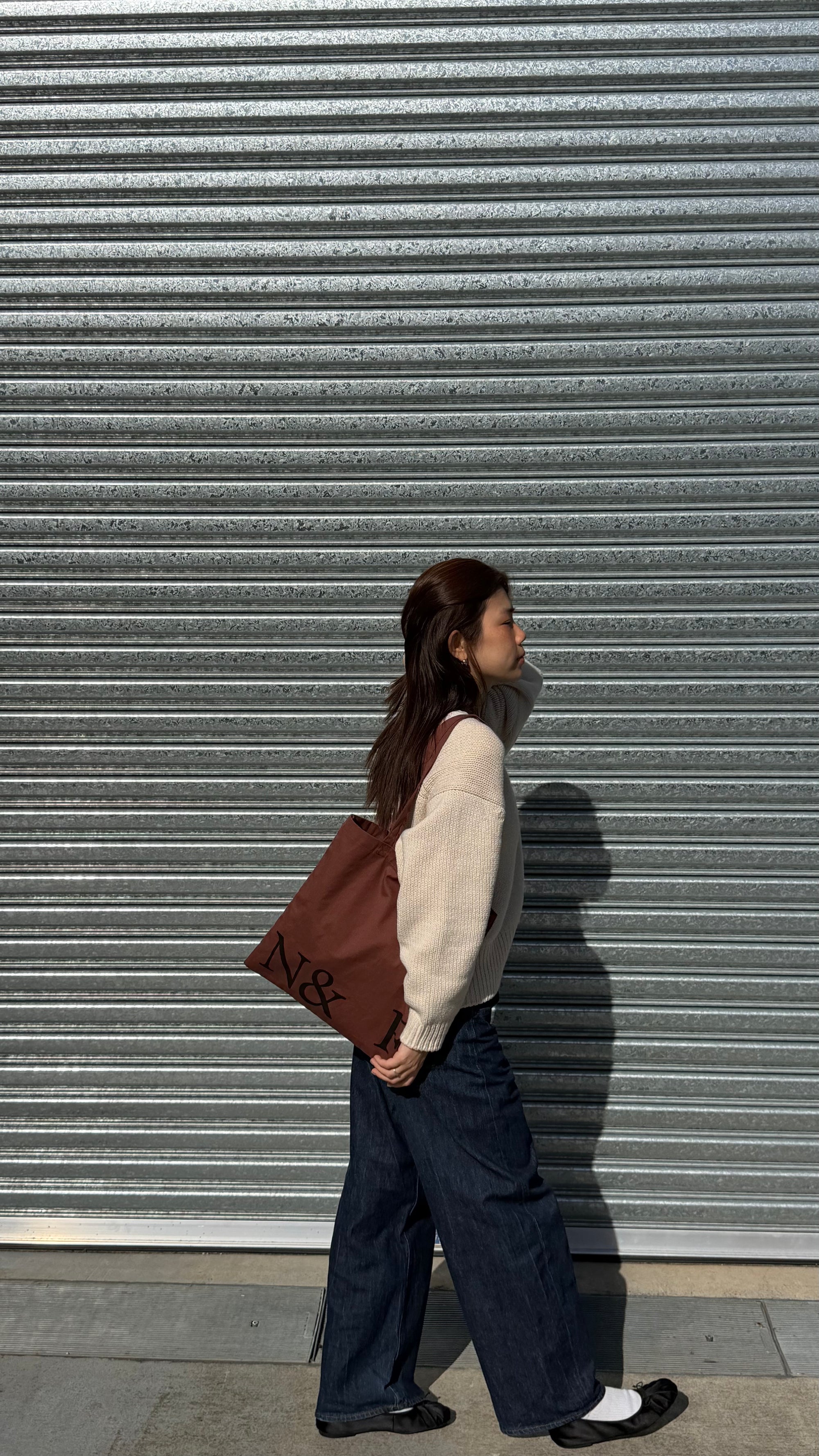 Near&Far Original Logo Bag Chocolate