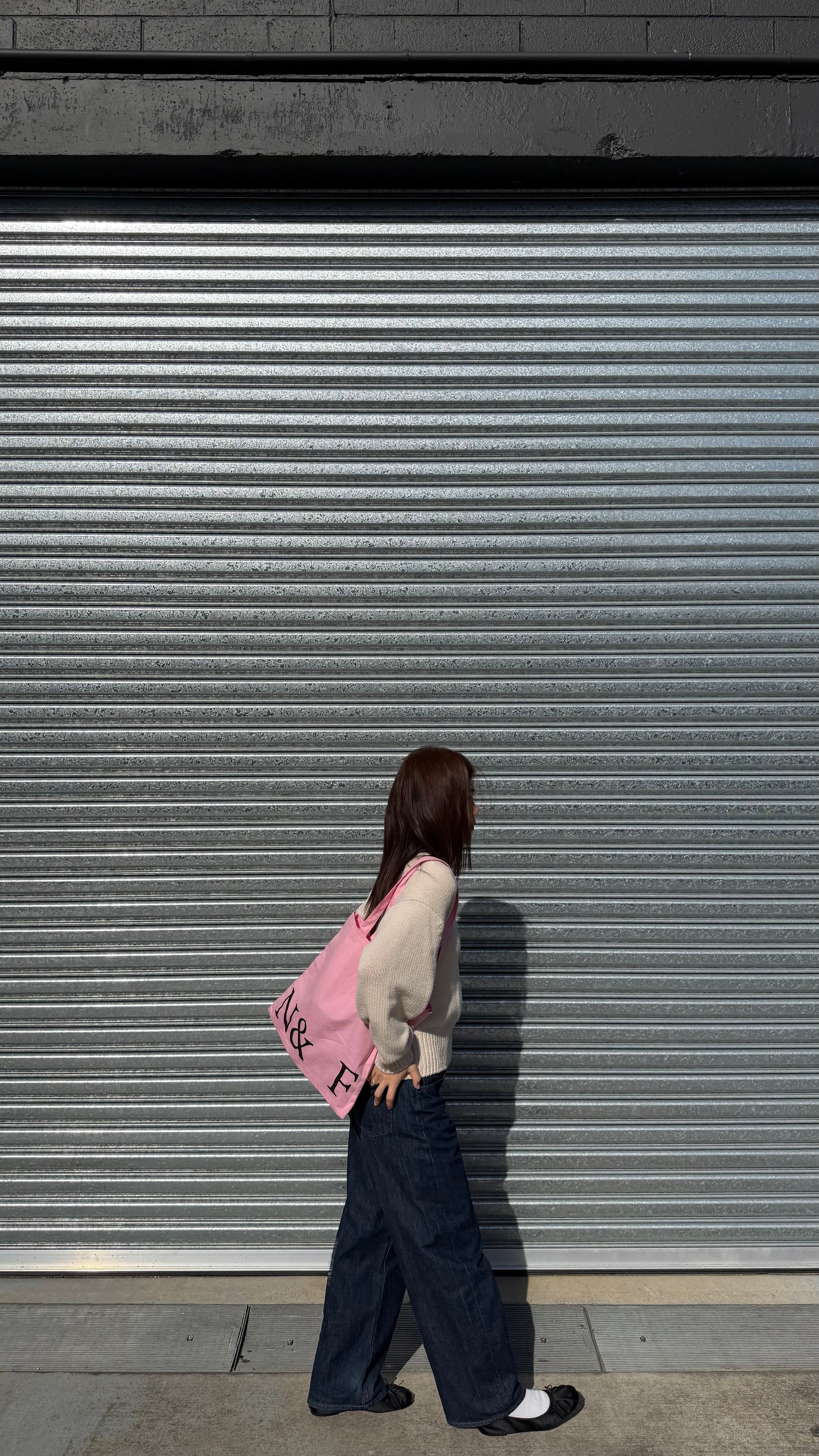 Near&Far Original Logo Bag Peach