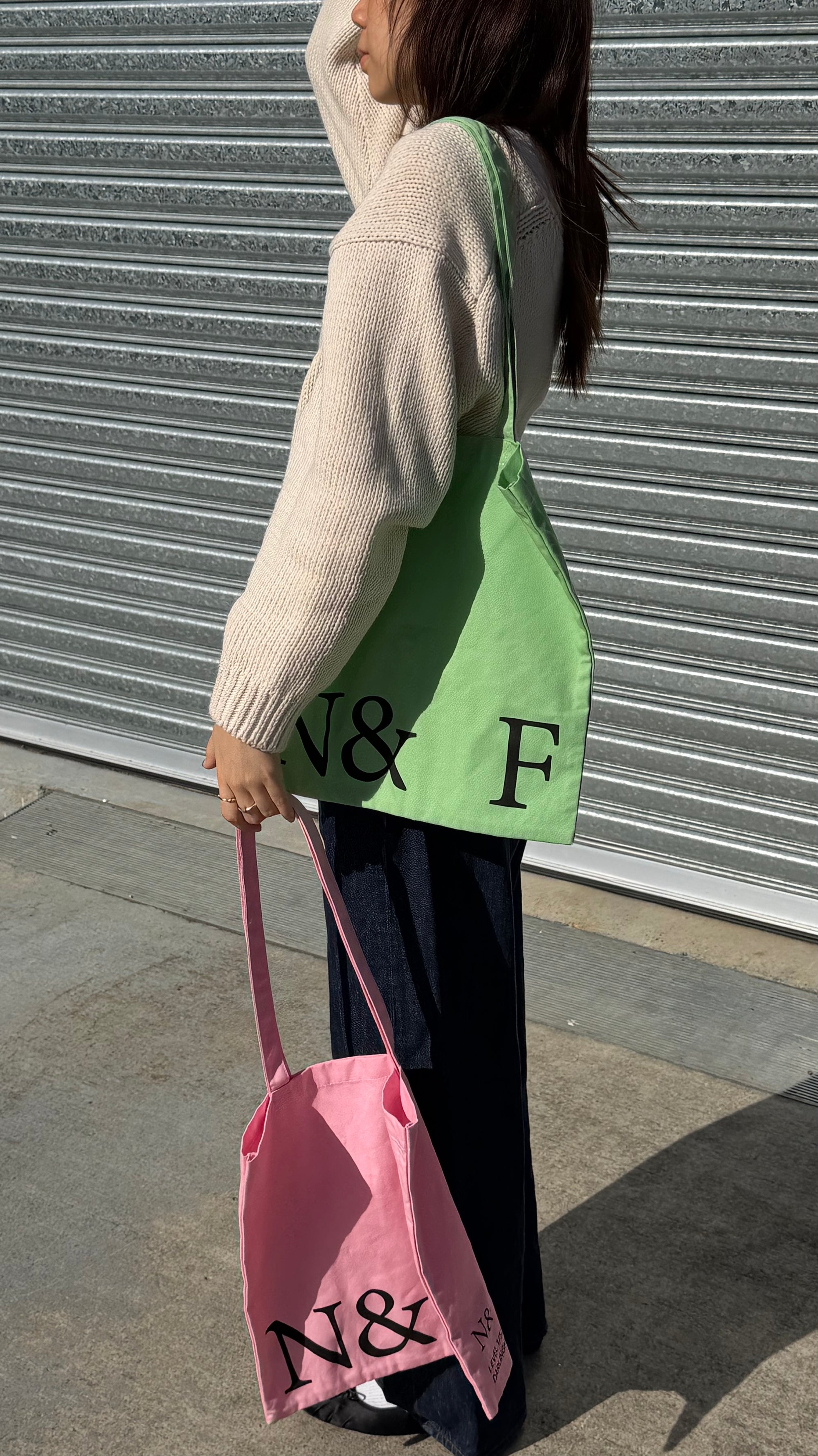 Near&Far Original Logo Bag Mint